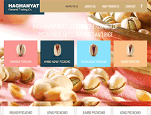 Tablet Screenshot of haghanyat.com